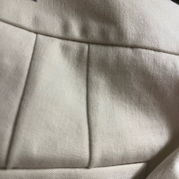 Talbots Chatham Ankle Pants size 2 cream - Picture 2 of 8